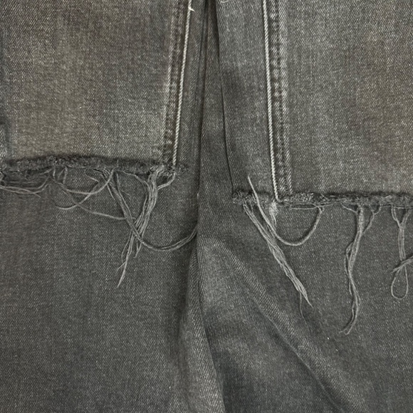 Denim Forum Aritzia The Yoko High Rise Slim Dark‎ Gray Wash Jean Size 26 - Picture 5 of 5